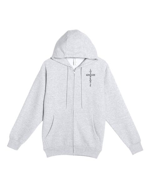 Premium Full-Zip Hooded Sweatshirt