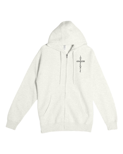 Premium Full-Zip Hooded Sweatshirt